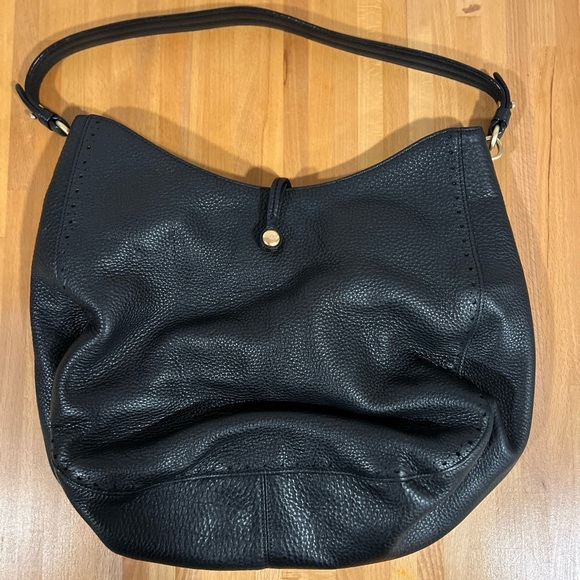 Kate Spade NY James Street Mason Large Hobo Bag in Black Pebbled Leather - Picture 4 of 9